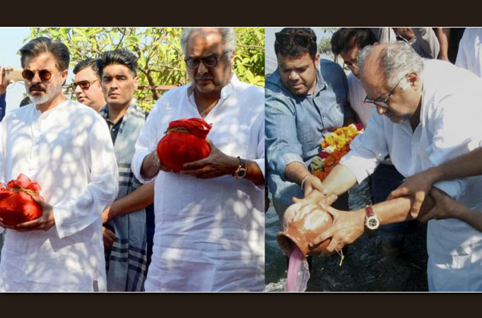 After Rameshwaram, part of Sridevi's ashes immersed in Haridwar