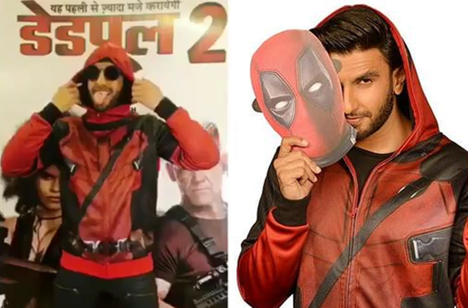 Ranveer Singh lends voice for Hindi version of 'Deadpool 2'