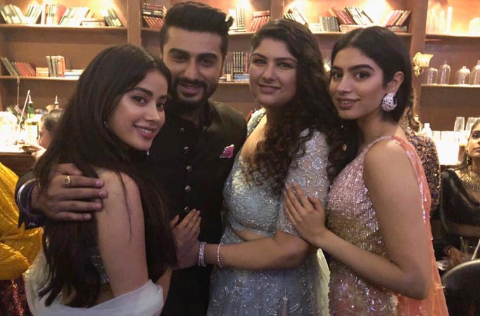 Arjun Kapoor and Janhvi Kapoor