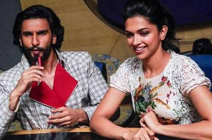 Ranveer Singh and Deepika Padukone