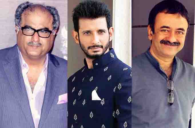 Boney Kapoor and Sharman Joshi & Rajkumar Hirani 