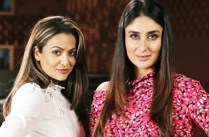 Kareena Kapoor and Amrita Arora 