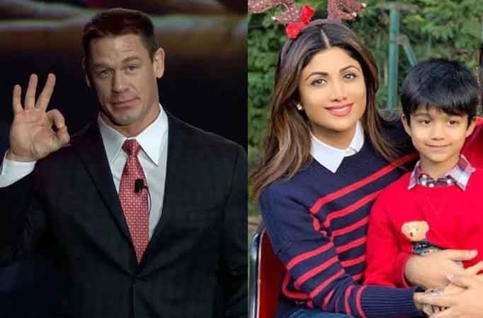 John Cena's special message for Shilpa Shetty's son