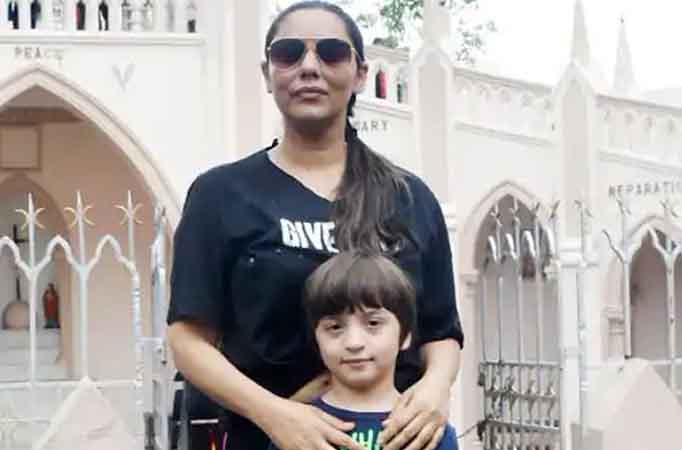 Gauri Khan's church day out with AbRam