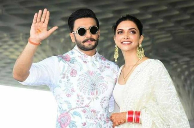 Deepika Padukone and Ranveer Singh 