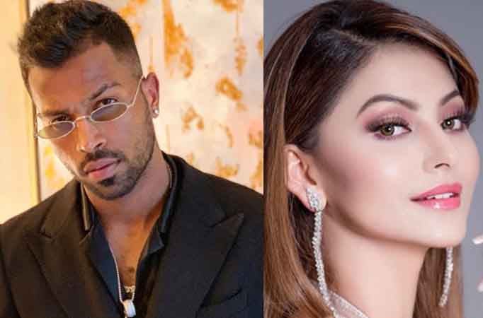  Hardik Pandya and Urvashi 