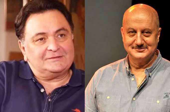 Rishi Kapoor launches Anupam Kher's autobiography