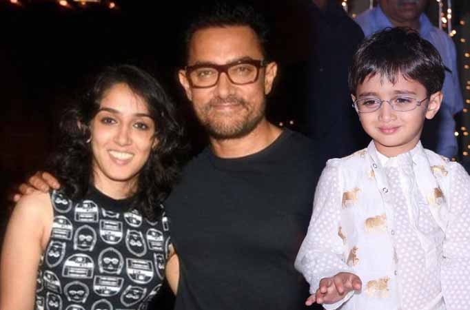 Aamir Khan’s kids Ira Khan and Azad Rao Khan look CUTE in THIS picture 