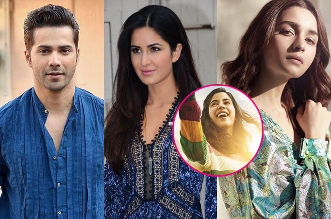 Varun Dhawan, Katrina Kaif, Alia Bhatt and others praise FIRST look of Janhvi Kapoor as IAF Gunjan Saxena