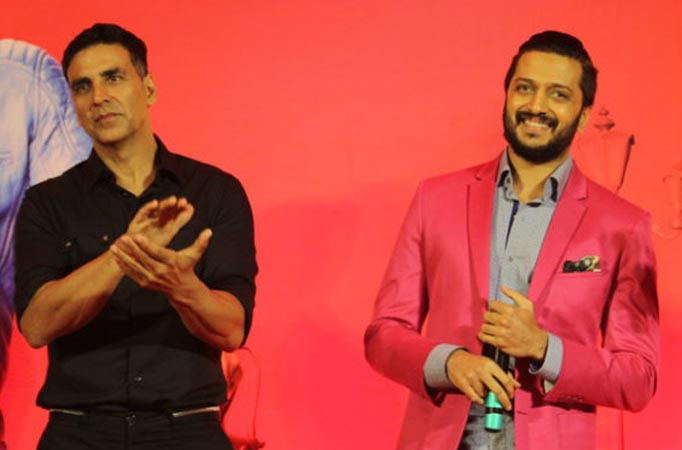 Riteish Deshmukh speaks about his equation with Housefull 4 co-star Akshay Kumar