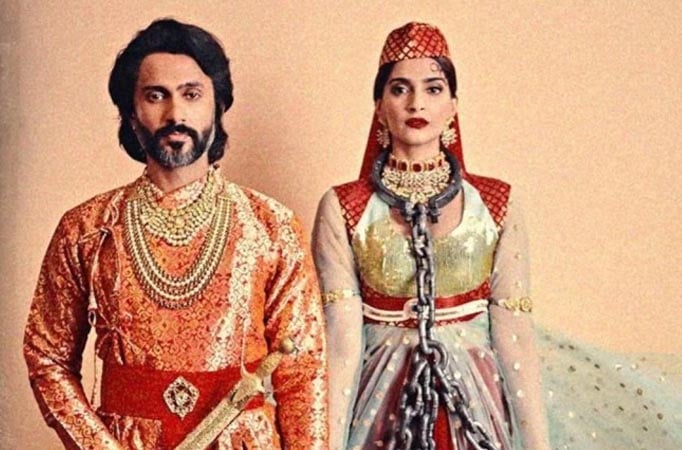 Sonam Kapoor and hubby dress up as Anarkali and Salim for Halloween