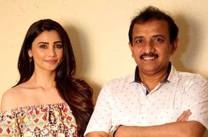 Daisy Shah promotes her debut Gujarati film Gujarat 11 