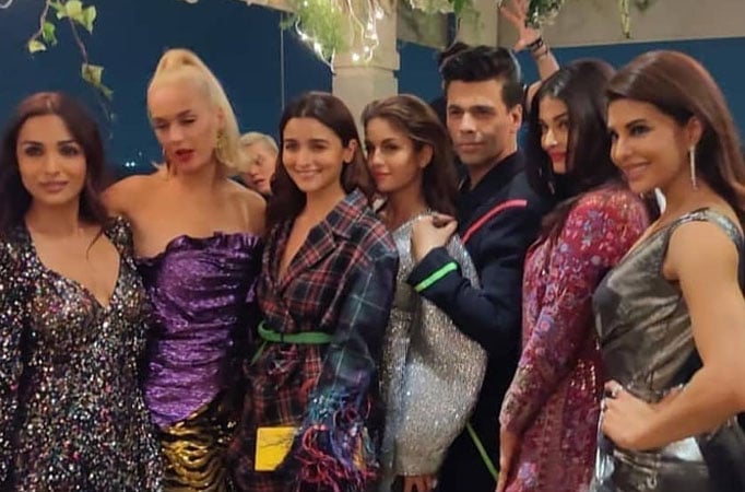 Katy Perry, Aishwarya Rai, Alia Bhatt, Malaika Arora and Jacqueline Fernandez pose for a STYLISH photo 