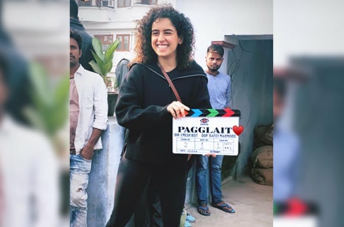 Giving us more projects to look forward to, Sanya Malhotra announces her next film ‘Pagglait’