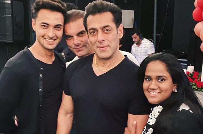 Arpita and Aayush Sharma celebrate their wedding anniversary