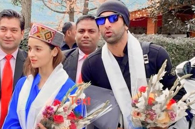 Ranbir, Alia, and Mouni in Manali for Brahmastra shoot