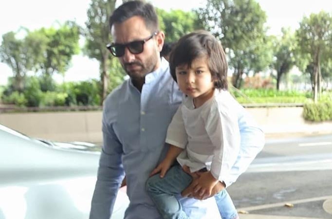 THIS is what Saif Ali Khan does to calm down  son Taimur Ali Khan 