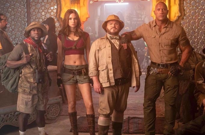 'Jumanji: The Next Level' beats 'Mardaani 2', 'The Body' on day 1