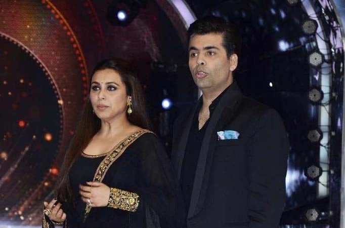 Karan Johar and Rani Mukerji