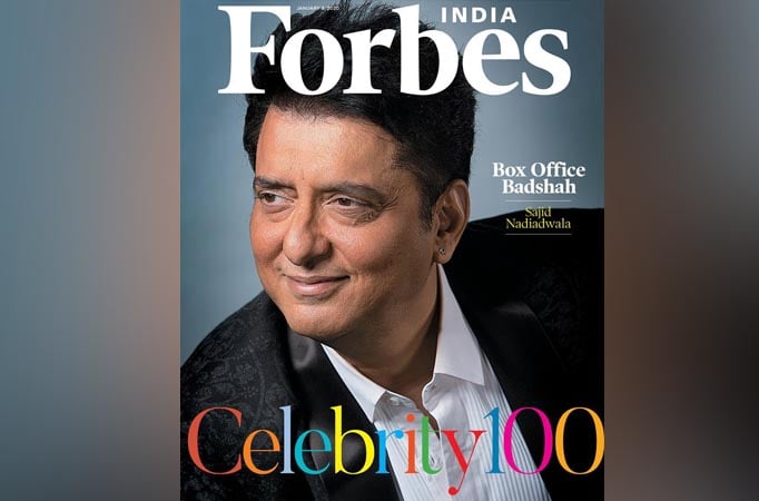 The only Producer on the list of Forbes’ Celebrity 100, Sajid Nadiadwala hailed as the ‘Box Office Badshah’