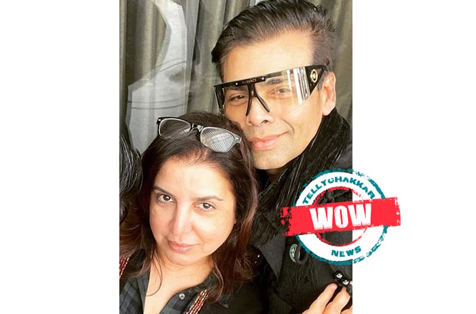 Farah Khan and Karan Johar