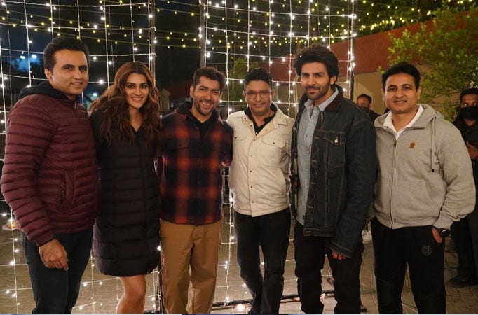 Team 'Shehzada' kickstarts the film's night shoot schedule