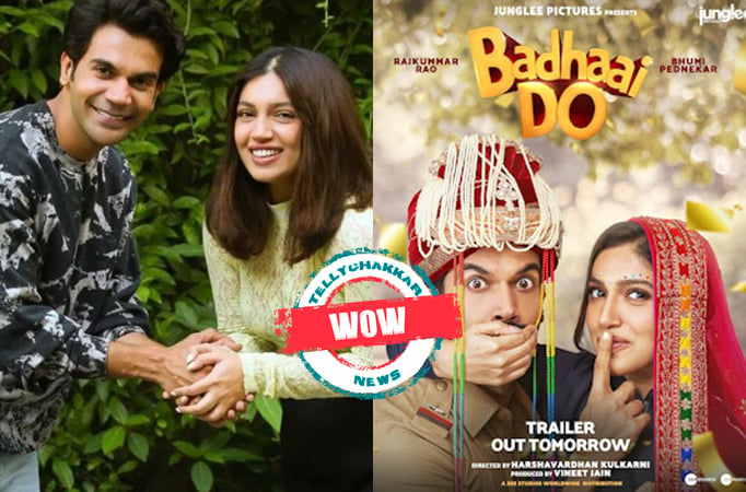 Wow! Rajkummar Rao and Bhumi Pednekar unveil the poster of Badhaai Do