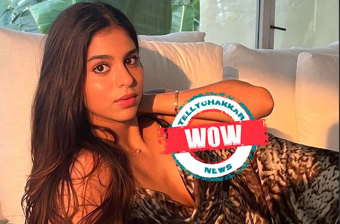 Wow! Shah Rukh Khan’s daughter Suhana Khan looks damn hot in red saree