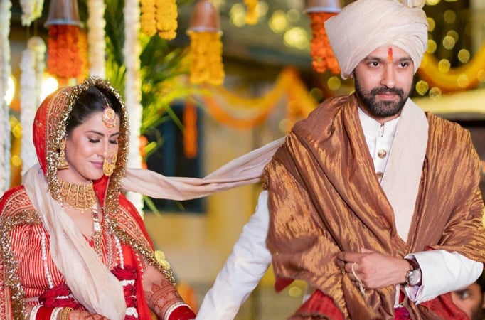 Vikrant Massey shares wedding pictures with longtime girlfriend, Sheetal Thakur- Give major relationship goals!