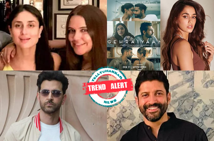 Trend Alert! Kareena pens a note for Neha Dhupia, Gehraiyaan success party, Disha wraps Ek Villain Returns, Hrithik dances on Se