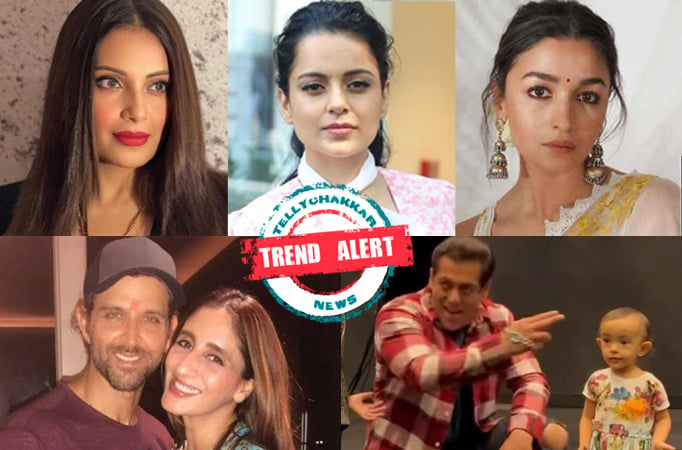 Trend Alert! Bipasha shares heartbreaking pics of babies, Alia reacts to Kangana's claims, Hrithik supports ex-wife's sister, Sa