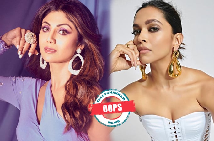 Oops! Shilpa Shetty does a Deepika Padukone, but netizens are not impressed