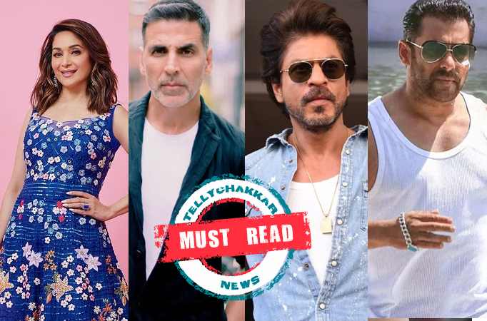 Must Read! This is how Bollywood diva Madhuri Dixit qualifies his co-stars Salman Khan, Akshay Kumar, and Shah Rukh Khan