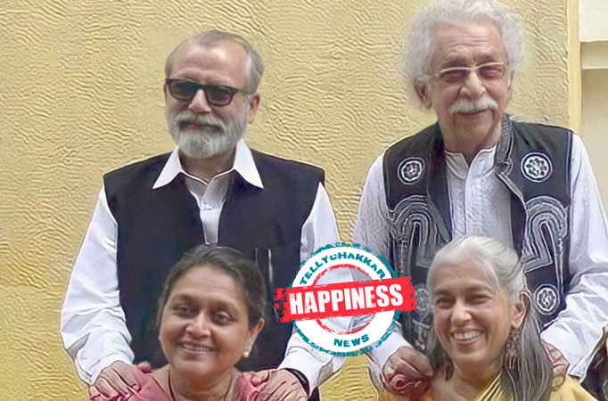 Happiness! Supriya Pathak, Pankaj Kapur, Ratna Pathak, and Naseeruddin Shah to get together for a project?