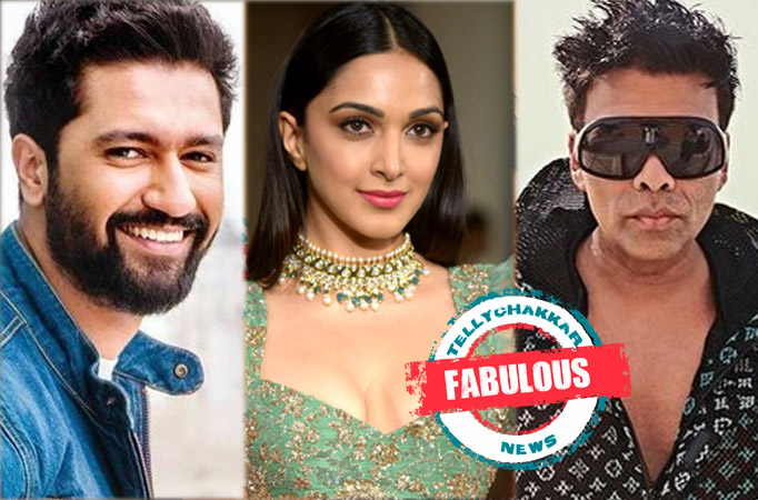 Fabulous! Vicky Kaushal and Kiara Advani look amazing posing with filmmaker Karan Johar in a throwback pic