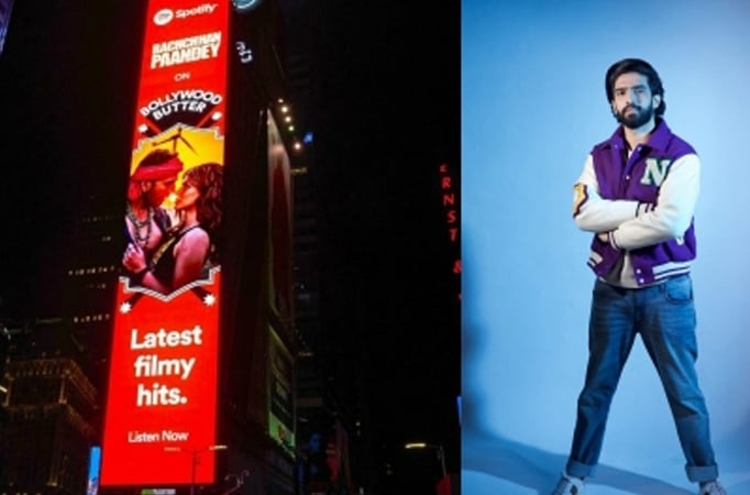 'Heer Raanjhana' from 'Bachchhan Paandey' makes it to Times Square billboard