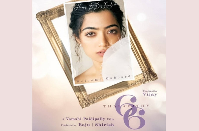 Rashmika to play female lead in Vijay's film directed by Vamshi Paidipally