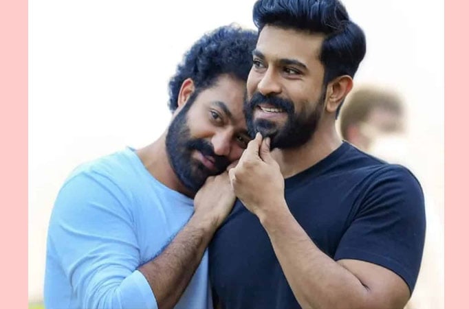 Ram Charan comes to aid of Jr NTR when journo asks him a tough question