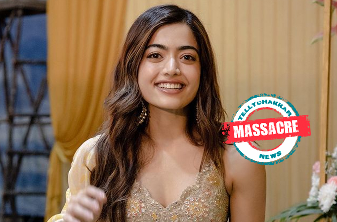 Massacre! Rashmika Mandanna gets mobbed in Mumbai, walks through the rush with a smile