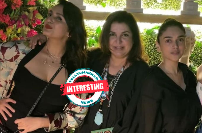 Interesting! Huma Qureshi and Aditi Rao Hydari get "violent"; Farah Khan captures them on video