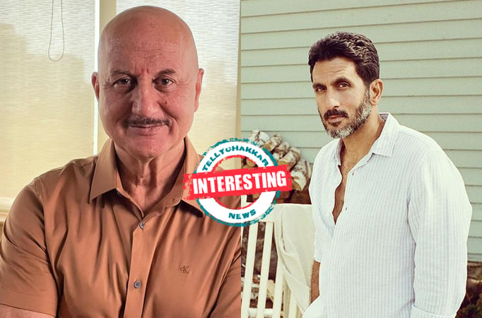 Interesting: Fauda actor Anupam Kher hosts Israeli actor Tsahi Halevi at his acting institute!