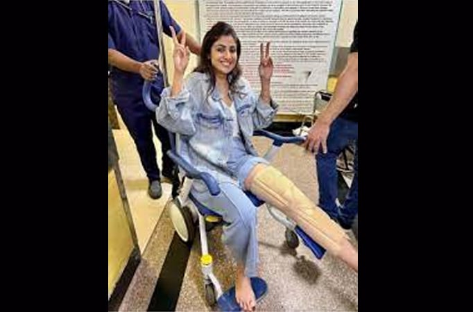 'Even with the cast on my leg, I won't be able to sit idle': Shilpa Shetty