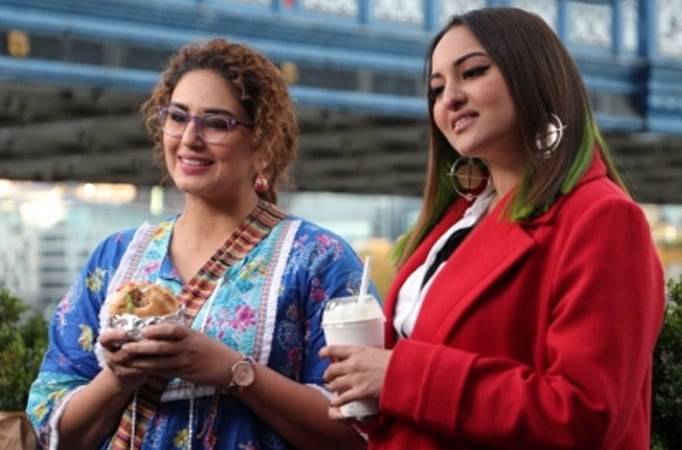 Huma, Sonakshi reveal backstory to comical 'Double XL' scene