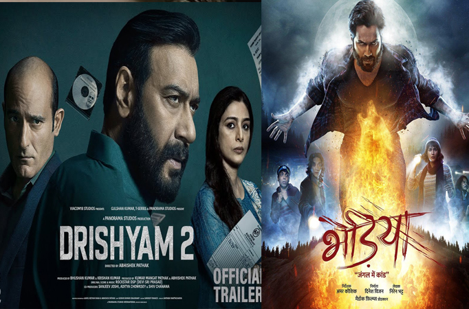 Drishyam 2 does better than Bhediya on its second Friday; Varun Dhawan starrer takes a below par start 