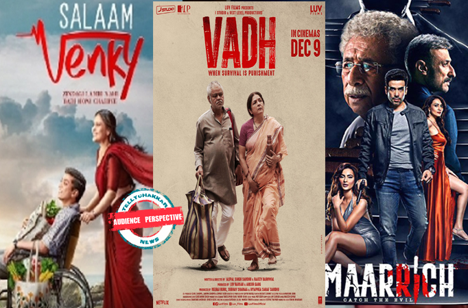 Audience Perspective! Salaam Venky, Maarrich or Vadh; which film will make a mark at the box office this week?