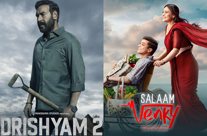 Ajay Devgn starrer Drishyam 2 on its 4th Friday collects more than Kajol’s Salaam Venky 