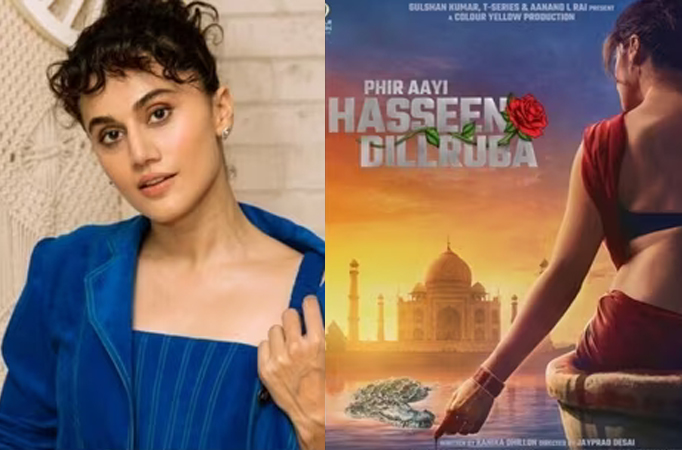 Taapsee Pannu reveals poster of the sequel of 'Haseen Dillruba' 