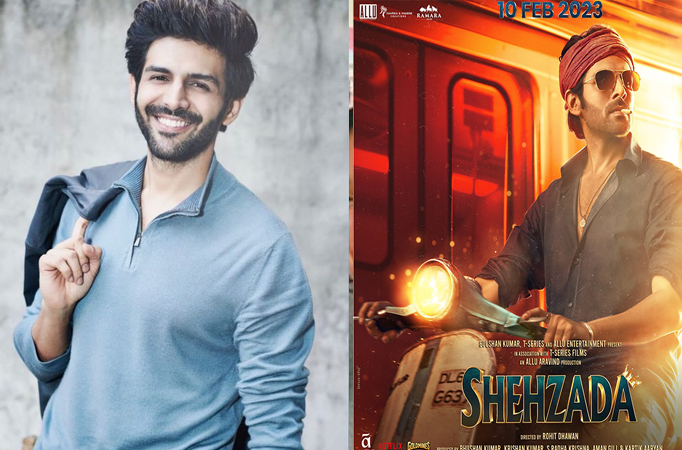 Shooting for 'Shehzada' song takes a toll on Kartik Aaryan's legs