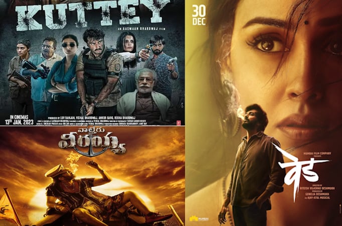 Here’s how much Kuttey, Ved, Waltair Veerayya, Varisu and Thunivu collected at the box office 