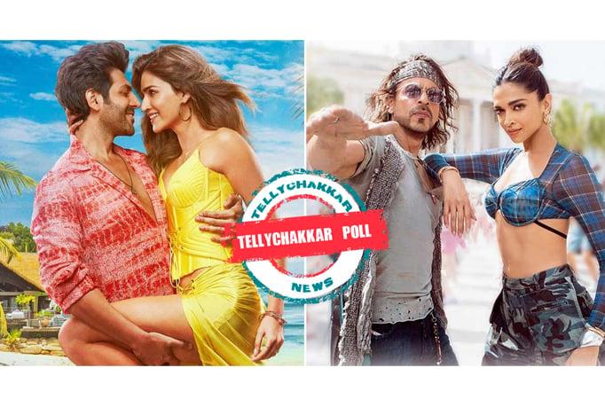 TellyChakkar Poll! Fans have choose in Karthik Aaryan and Kriti Sanon over Shahrukh Khan and Deepika Padukone for this reason 